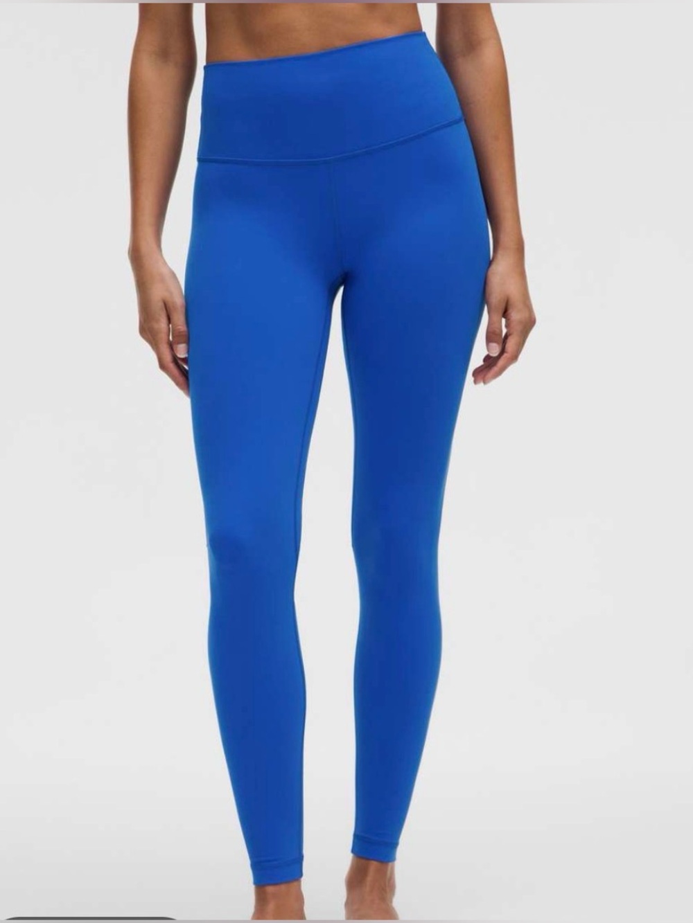 lululemon athletica Royal Blue High-Rise Track Pants excellent condition